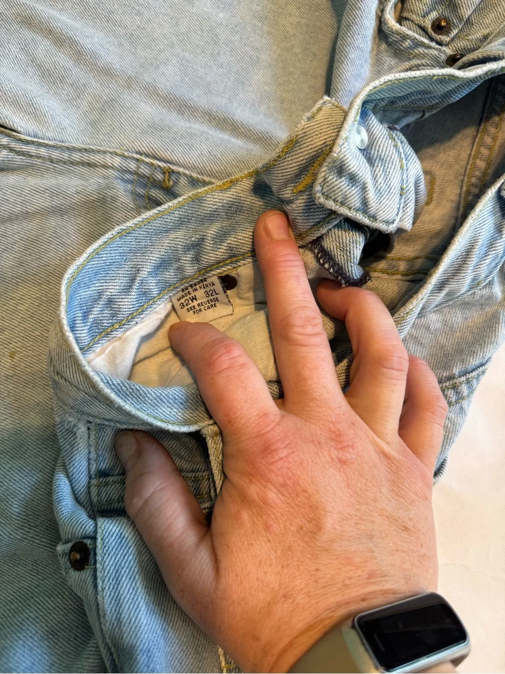 Bugle Boy Light Blue Relaxed Jeans